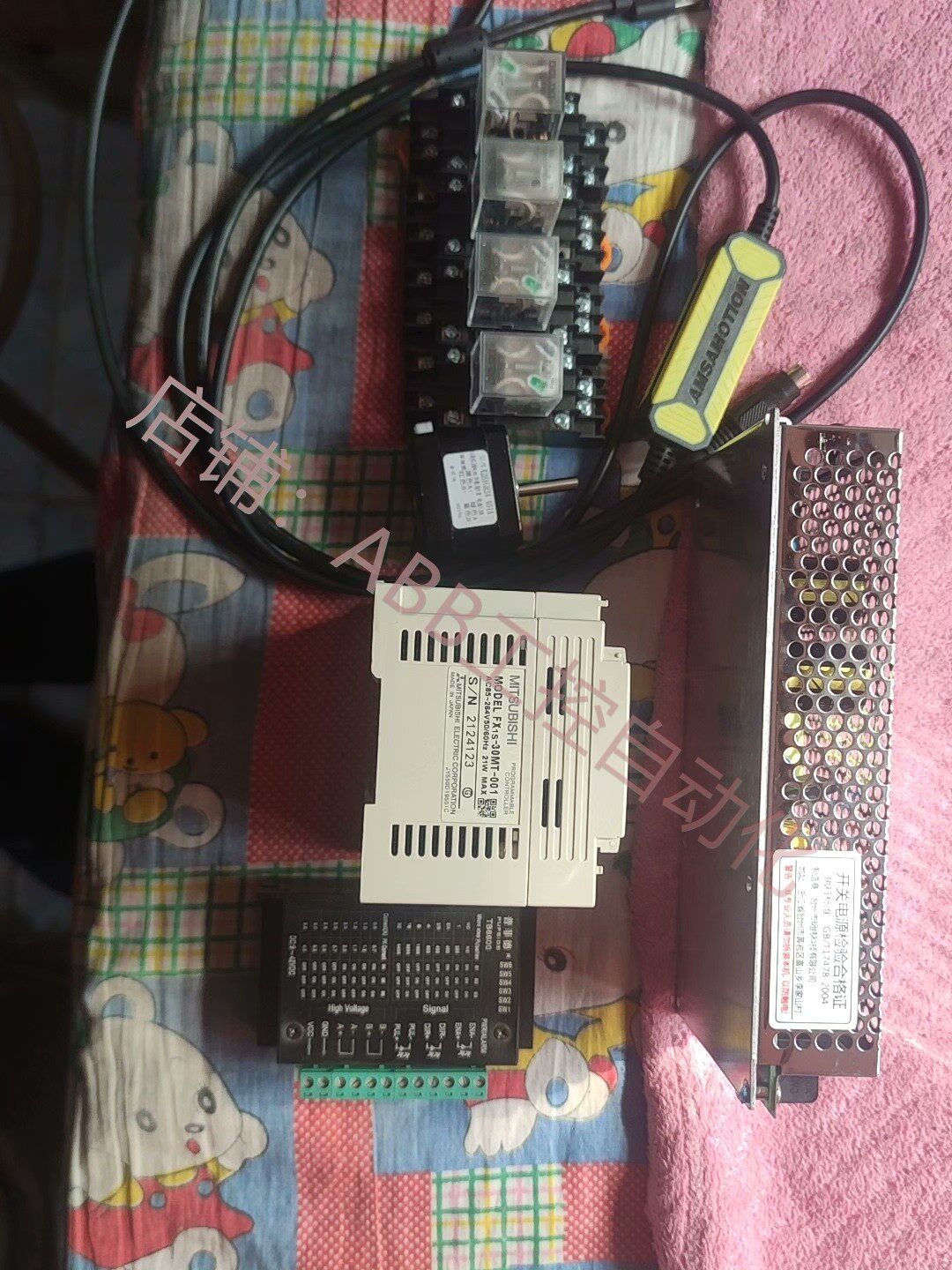 三菱plc fx1s-30mt-001晶体管输及部件 型号