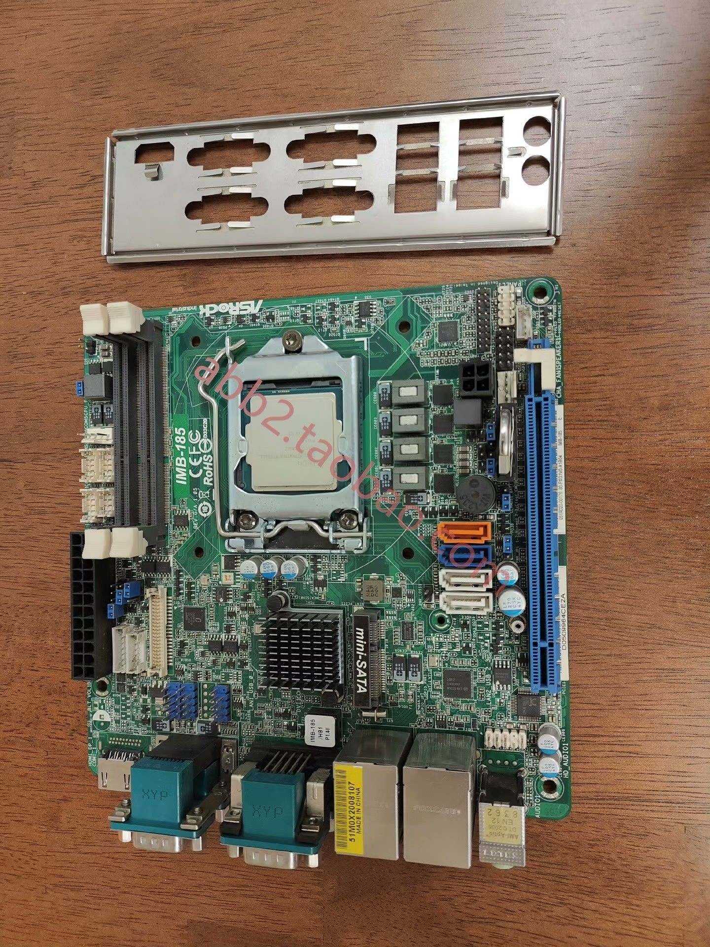 华擎h81-itx主板 工控机itx主板17 × 17 cm双网口带m接口支持独