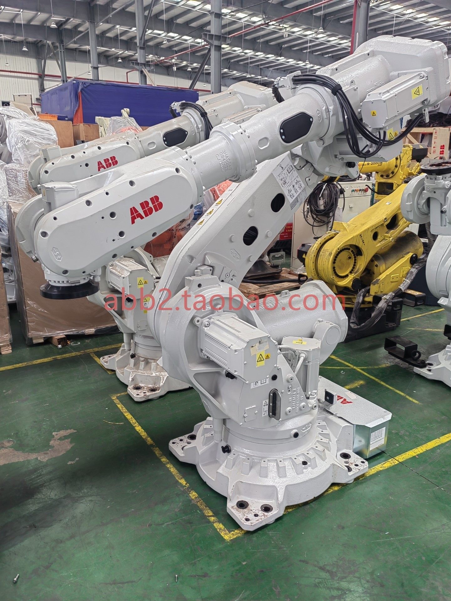 abb6700-155 搬运机械手点焊机械手 负载155kg臂展2850mm 年份201
