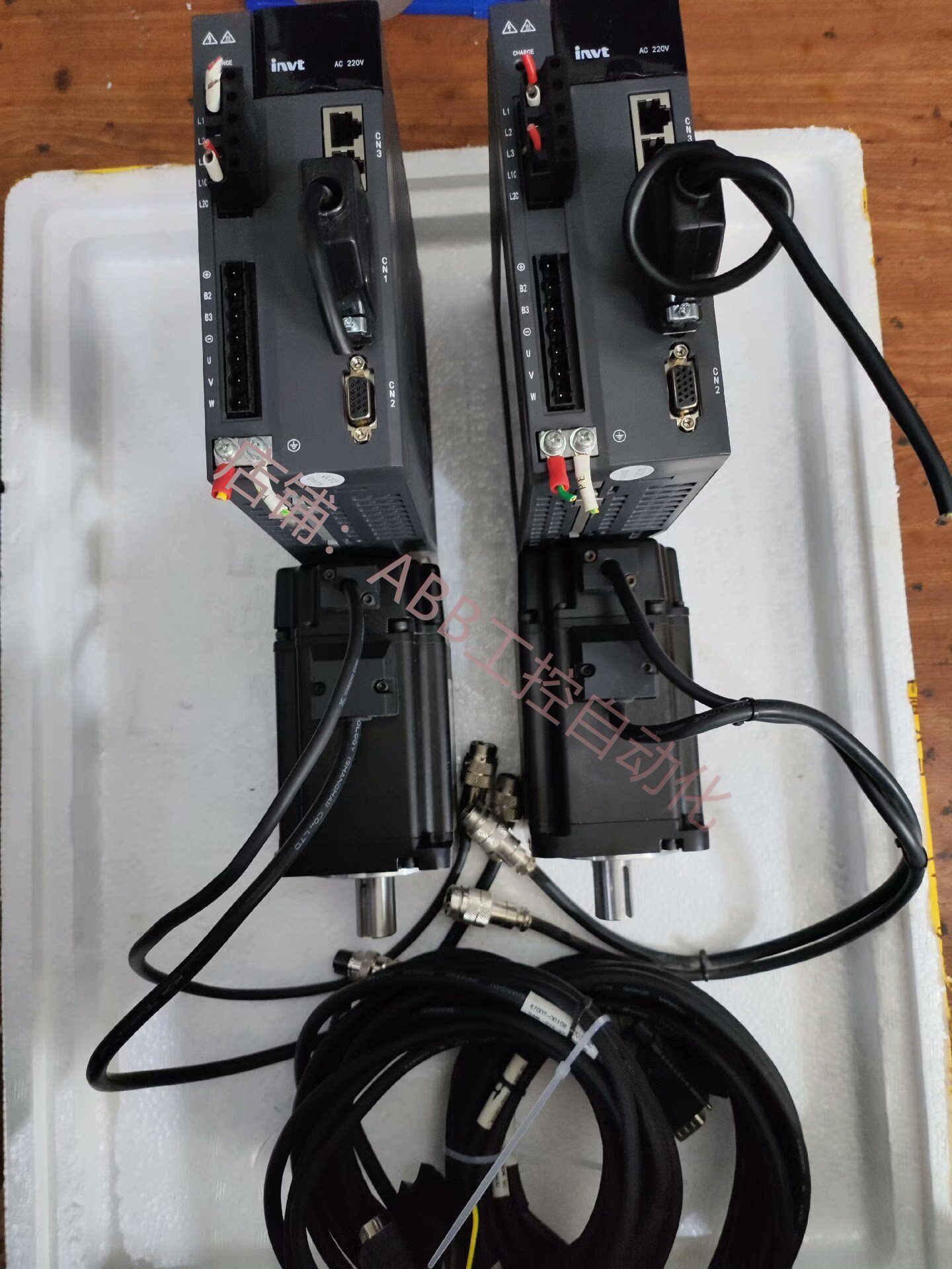 英威腾伺服电机套装750w 电机型号sv-ml-08-0r7g-2-9a0-1000驱动