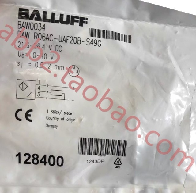 BALLUFF BAW R06AC-UAF20B-S49G BAW0034全新就1个