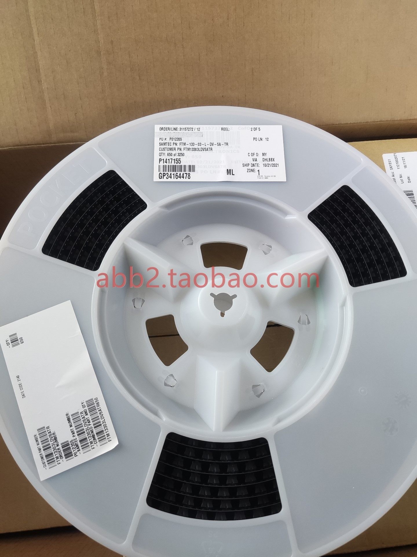 申泰-型号ftm-133-03-l-dv-sa-tr 一盘