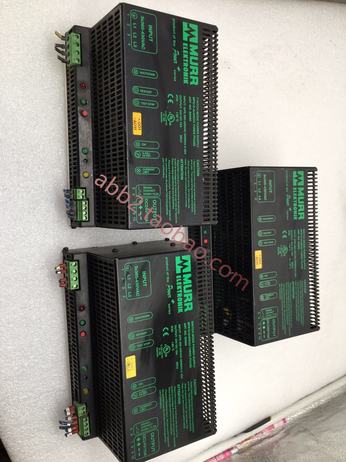 murr穆尔开光电源mps10-3x40024 (art no85065)