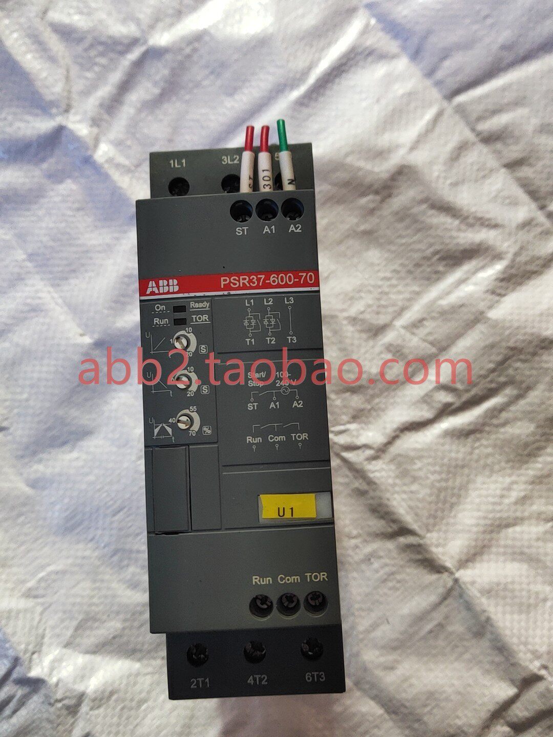 abb软启动器型号psr37-600-70