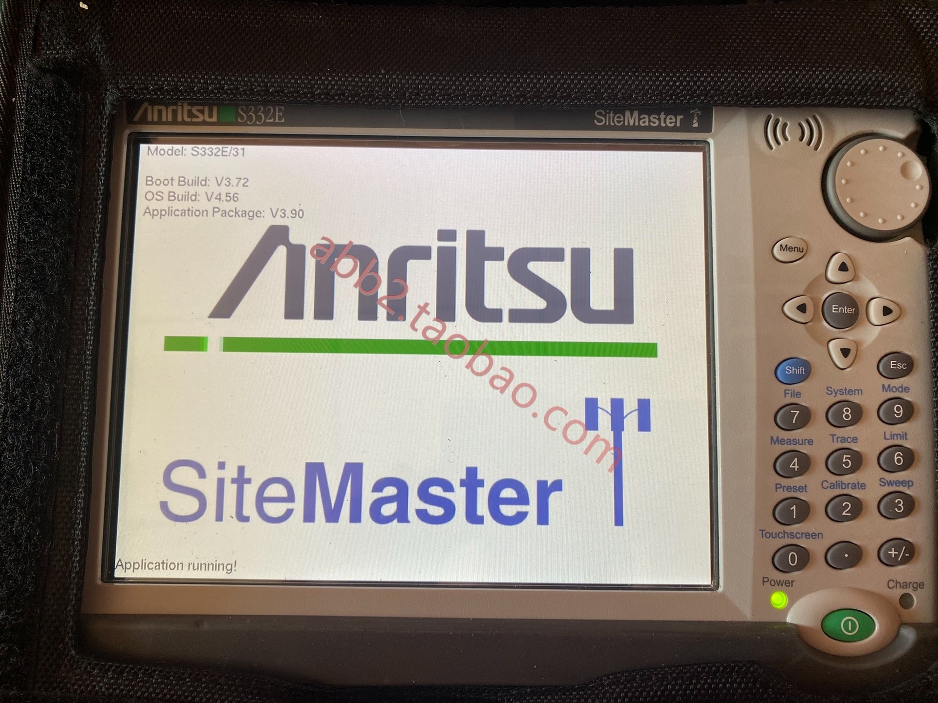 安立Anritsu S332E手持天馈线驻波仪带充电器校准件