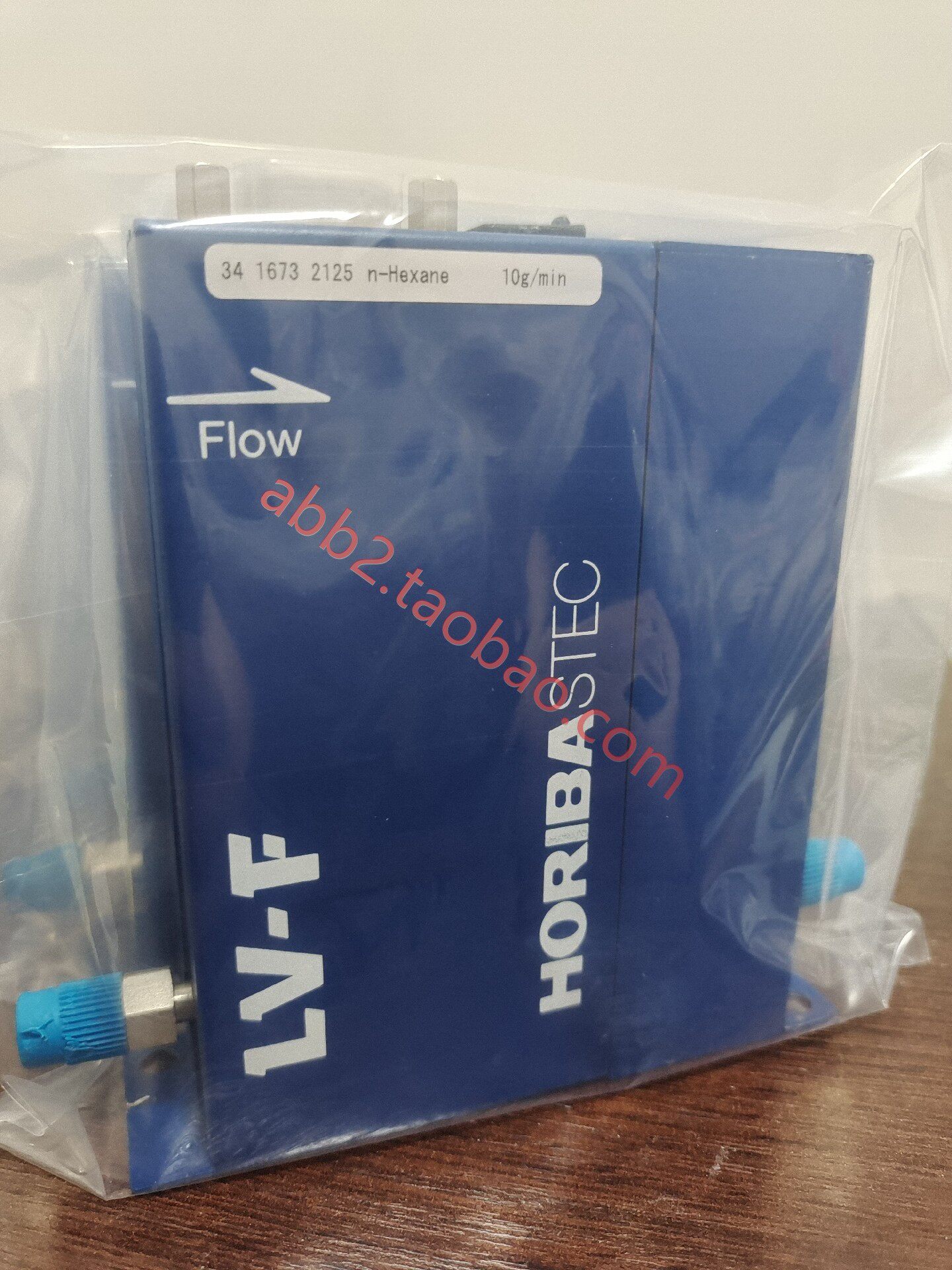 lv-f50phoriba液体流量计量程10g/min 标准液体n-hexane生产日期2
