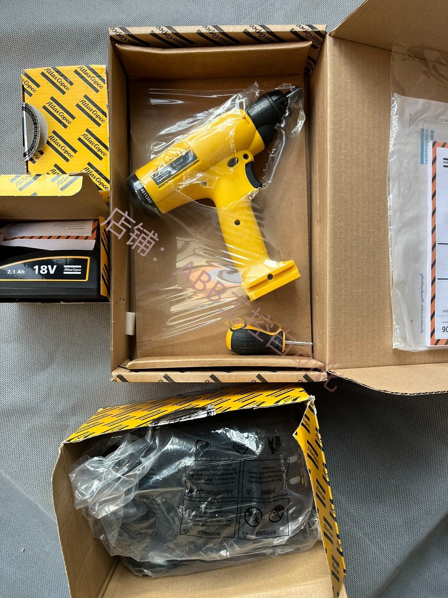 全新atlas阿特拉斯bcp bl-12l-i06电动扭力螺 丝刀批5-12nm电批全