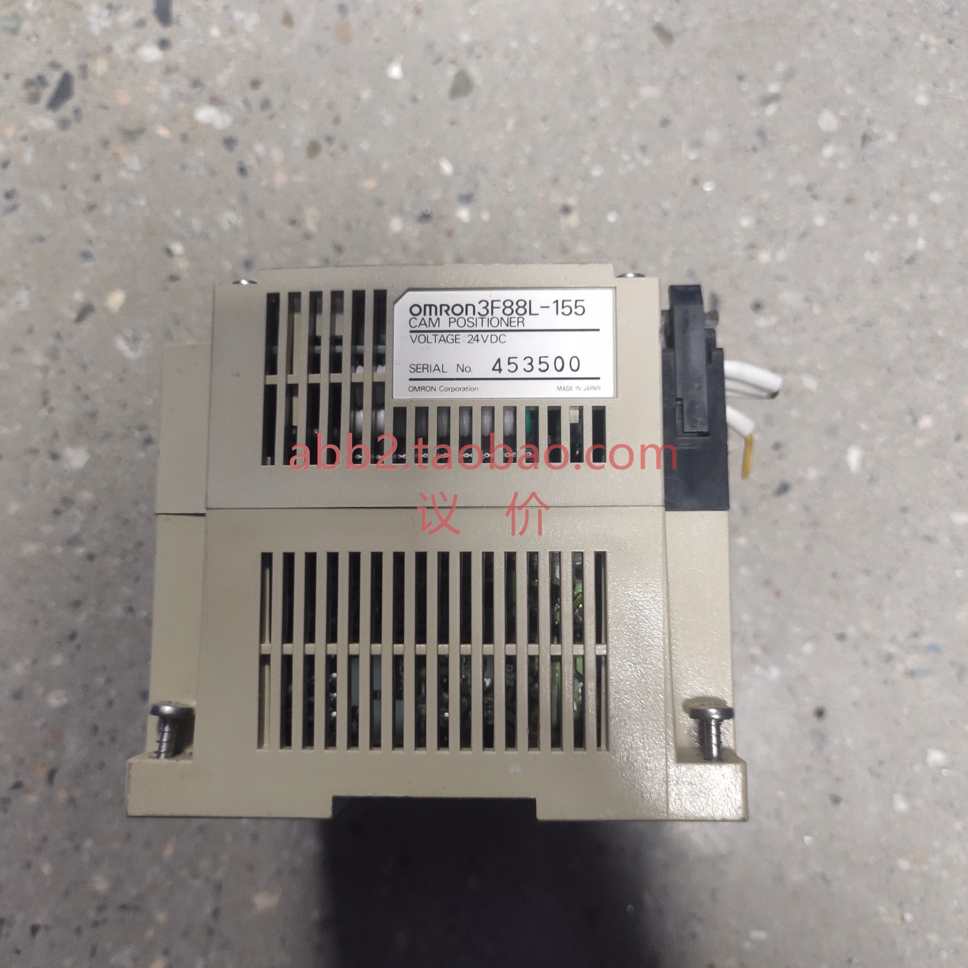 omron 3f88l-155 解析器 凸轮定位器