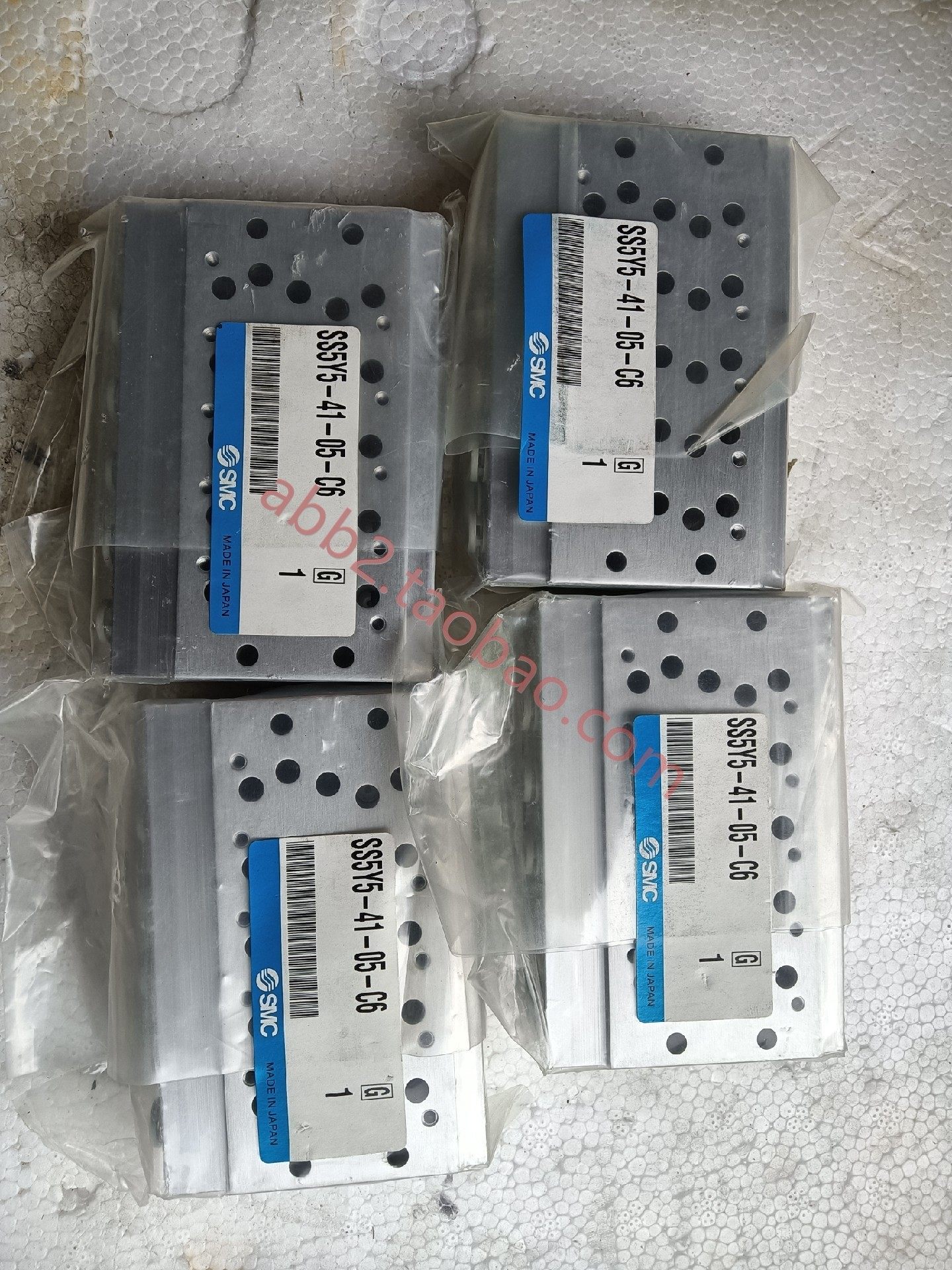 smc气动阀滑块滑ss5y5-41-05-c6全新样子