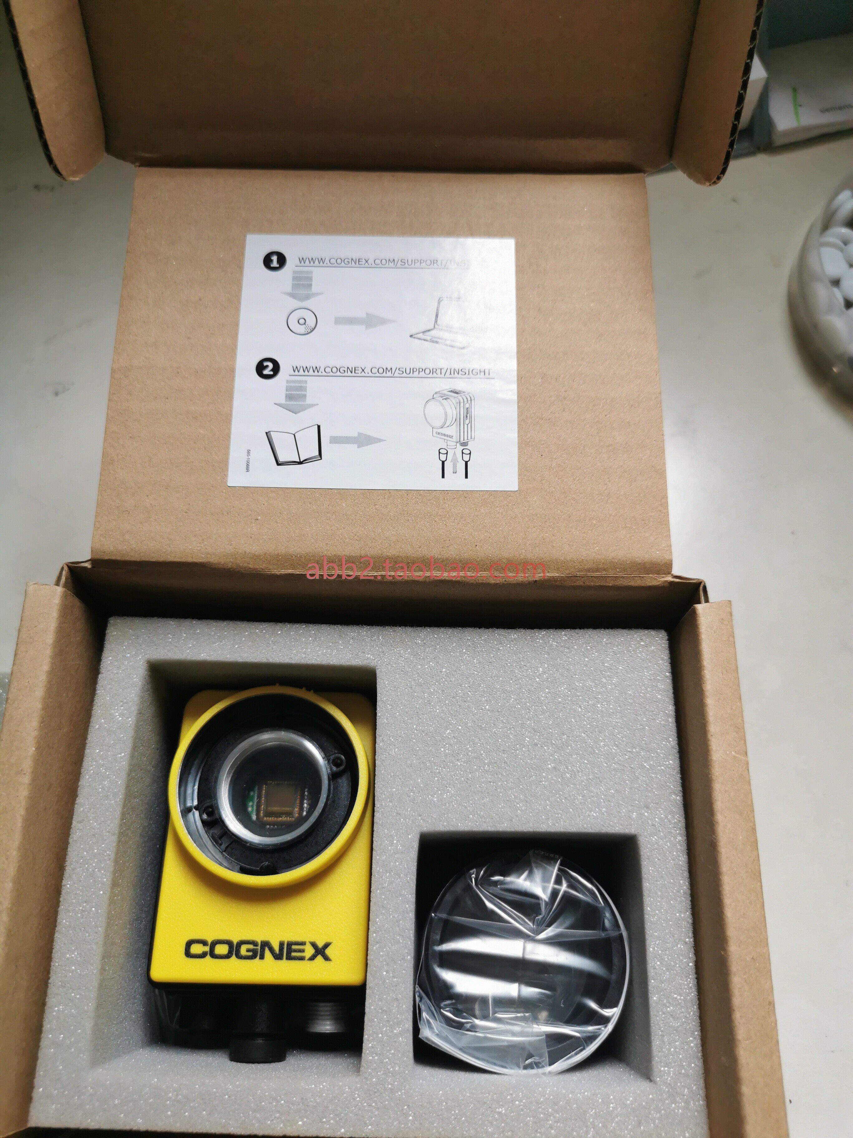 cognex/康耐视  视觉检测传感器  is7400-01 检测传感器全新未使