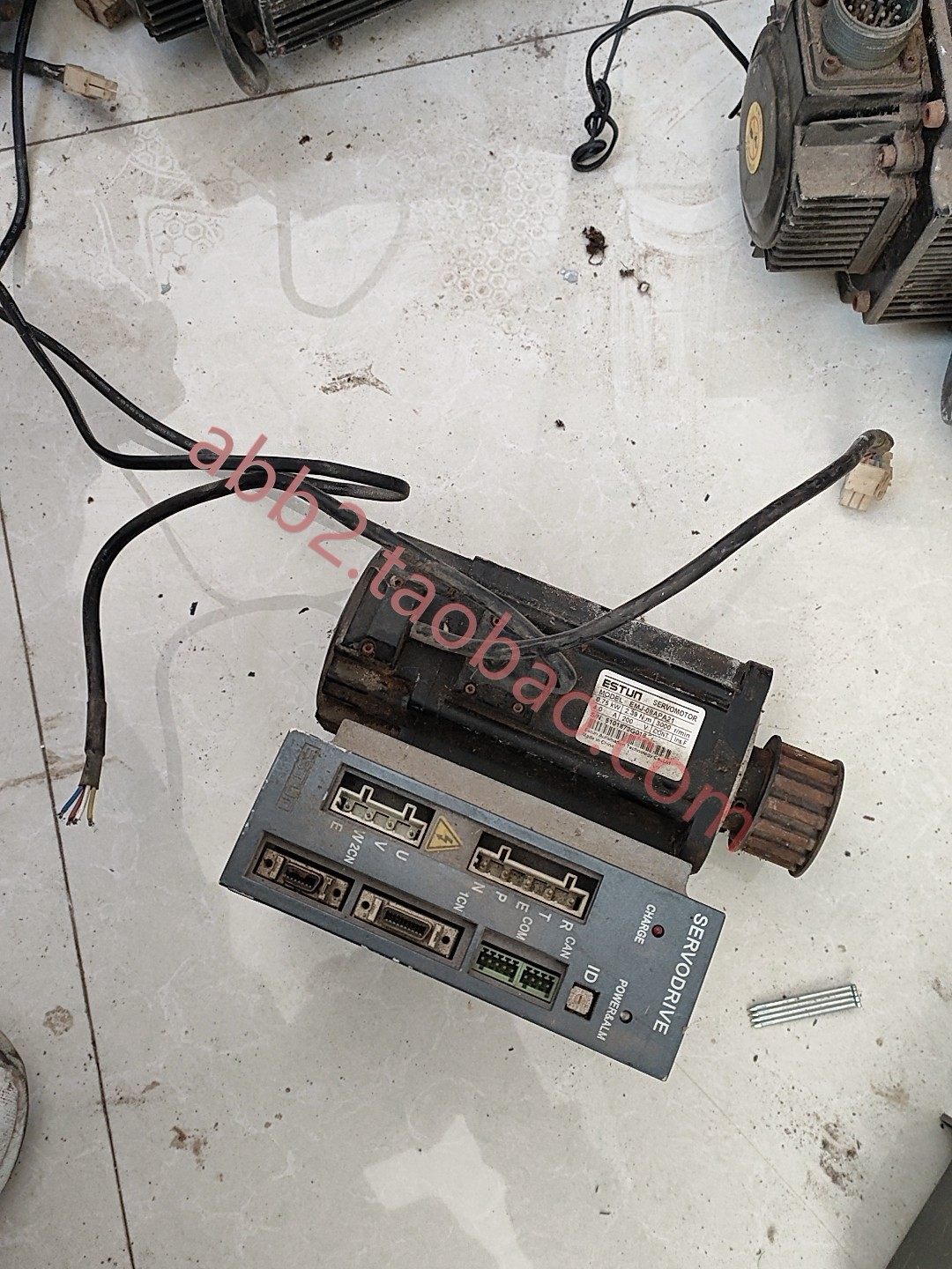 埃斯顿estun 伺服套装 750w伺服电机 伺服驱动器 驱动器型号edc-0