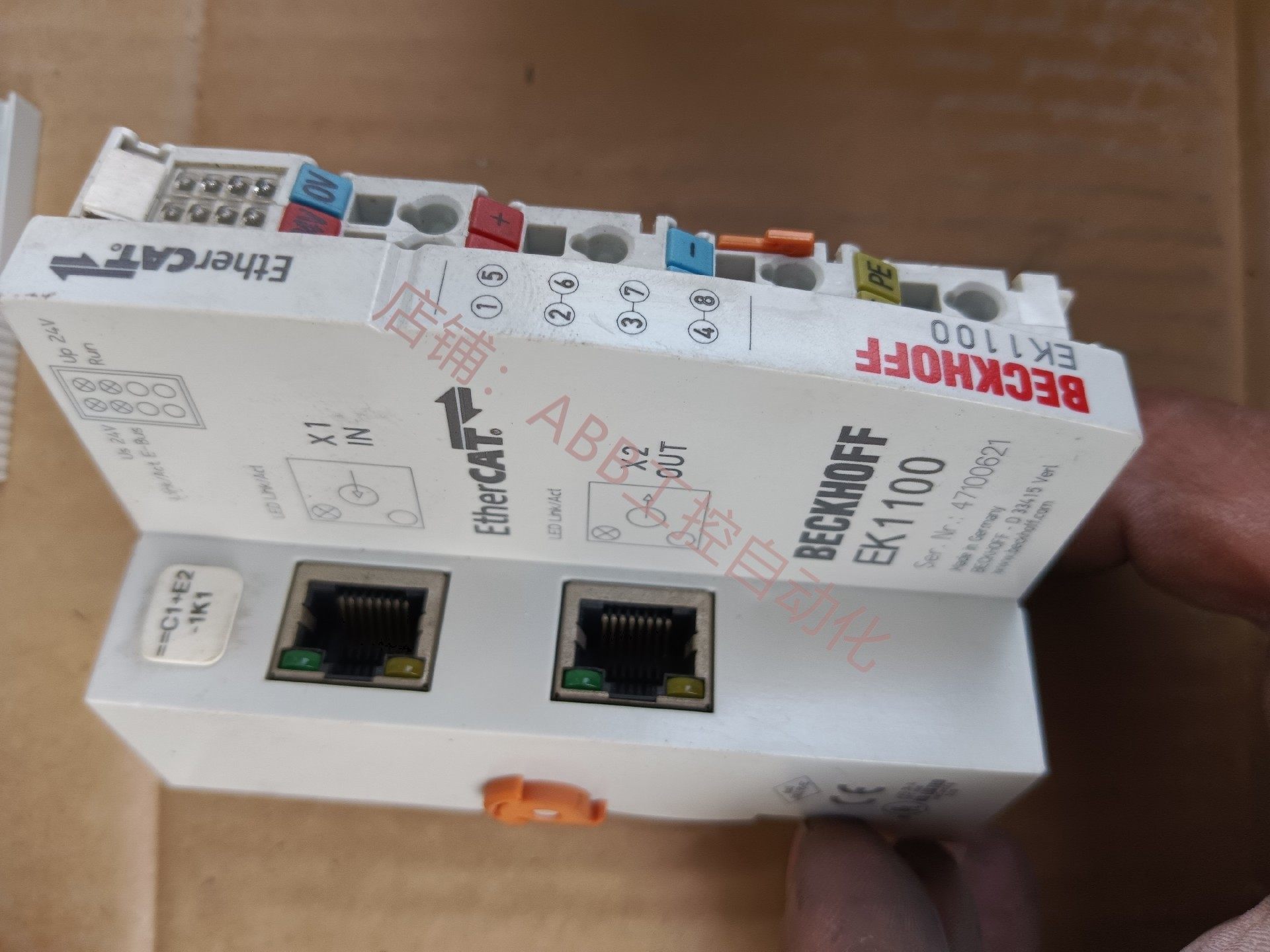 倍福beckhoff ek1100 ether