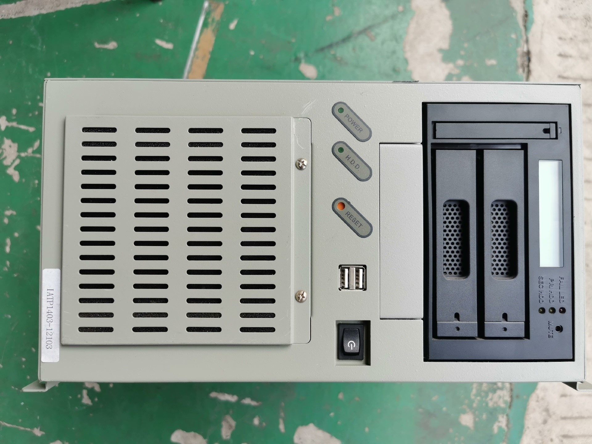 adhntech研华工控主机kv3a5069ba cpu英特尔e7500 内存ddr2 2gb带