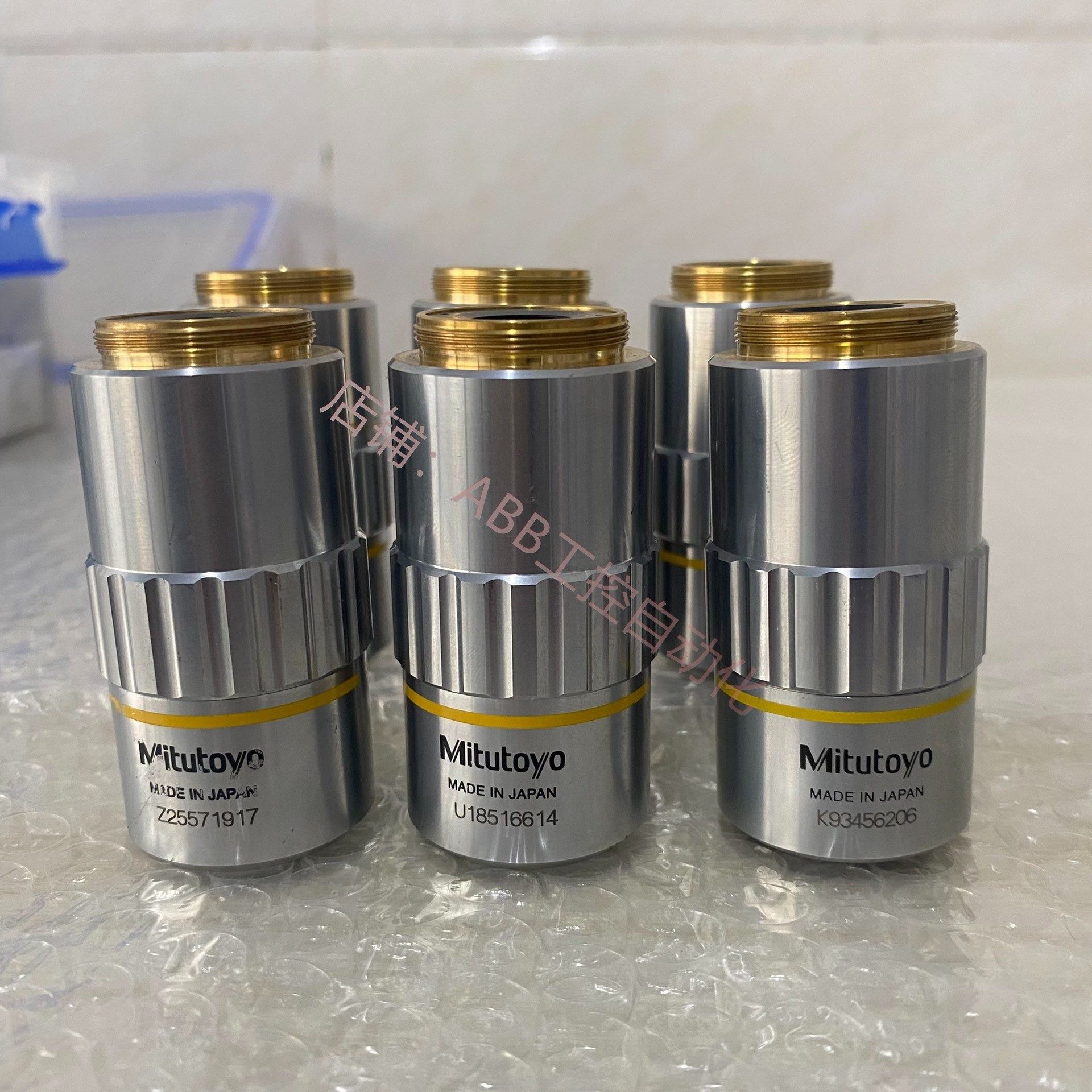 mitutoyo三丰m plan apo 10x028显 微镜消色差长工物镜摄影利器7