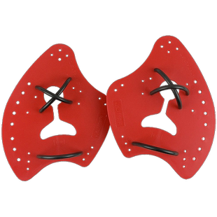 英发 02中大号游泳划水掌 专业型提速训练臂力 斧式手蹼 胶管鸭掌