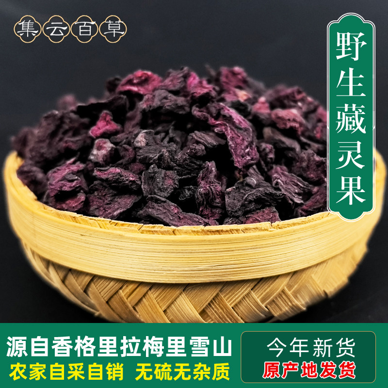 云南香格里拉野生藏灵果 龙血果 滇红山参 藏血红参 藏血灵参泡水