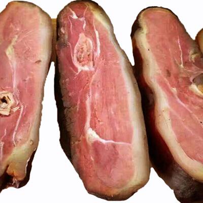 江西特产安福柴火烟熏火腿