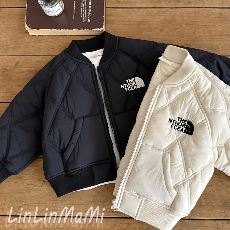 儿童加厚棉服2025秋冬季男童夹棉潮牌外套宝宝洋气保暖棉衣批发