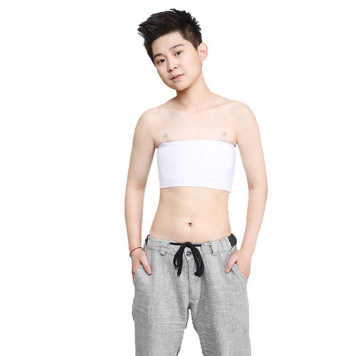 kbnt束胸短款帅挂钩抹胸