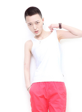 kbn束胸内衣大胸显小外穿超平纯棉塑胸女运动无痕缩胸背心中性