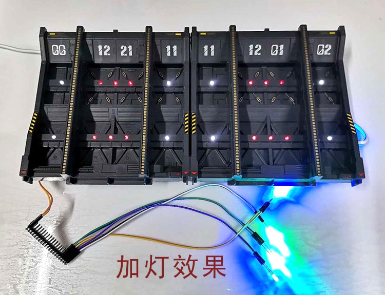 格纳库 机库  机巢 基地 整备架 USB 供电 LED 加灯 模玩/动漫/周边/娃圈三坑/桌游 国创拼装/成品机甲 原图主图