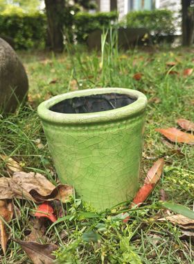 复古红陶绿植多肉鲜花盆栽花盆育苗透气吸水陶土庭院花器盆景