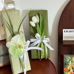 石纹肌理纸礼物包装纸高级感褶皱包礼盒礼品鲜花束diy花艺店材料