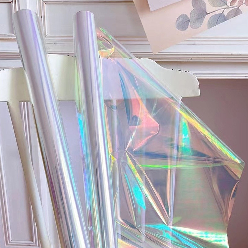 幻彩膜花束包装纸镭射透明纸内衬加厚防水玻璃纸鲜花花店花艺资材,鲜花速递/花卉仿真/绿植园艺,花艺包装纸,淘宝优惠券,粉丝福利购,淘宝优惠卷