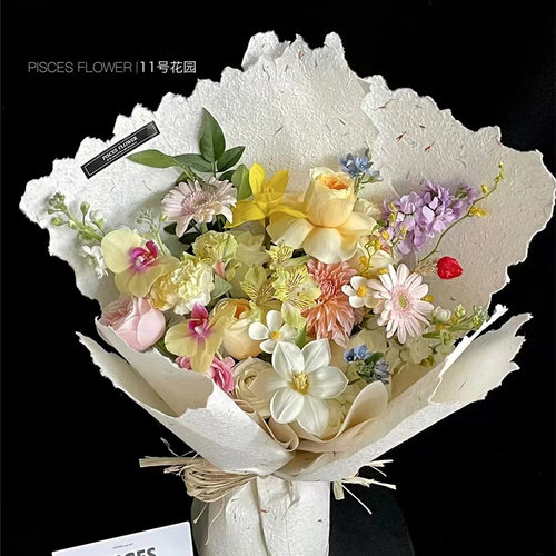 鲜花礼品礼物材料东巴纸