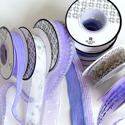 薄暮浮光系列丝带花艺花束绑带蛋糕烘焙礼盒装饰高颜值缎带绸带