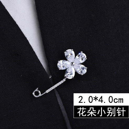 Broche femme en Zircon diamant - Ref 1173627 Image 1