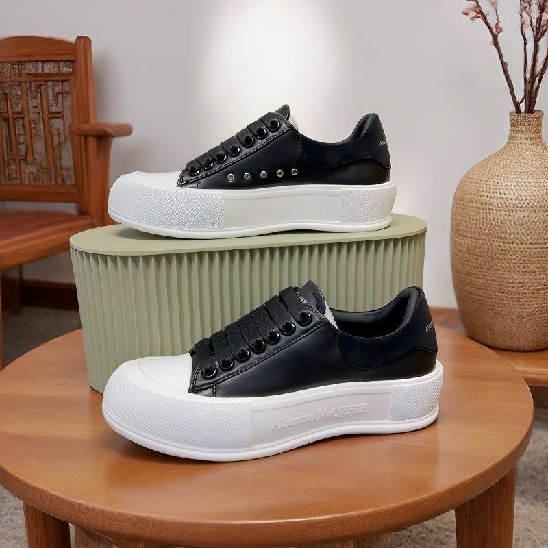 欧洲站轻奢潮新款厚底增高真皮小白鞋男女情侣款运动休闲松糕板鞋,流行男鞋,时尚休闲鞋,淘宝优惠券,粉丝福利购,淘宝优惠卷