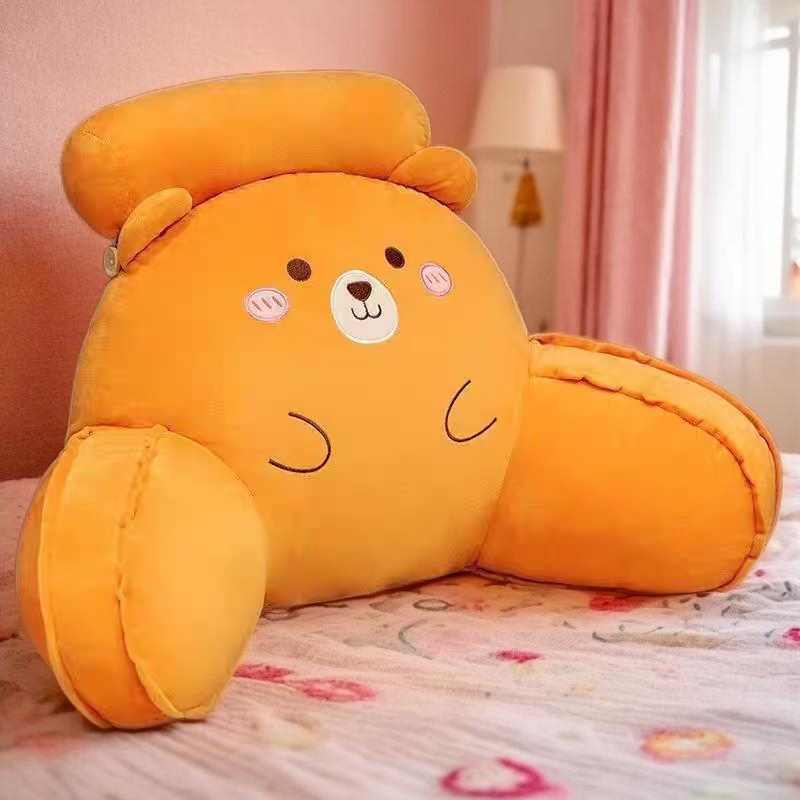 床头腰靠大靠背卧室沙发靠垫宿舍床头靠垫床靠护腰垫靠枕抱枕