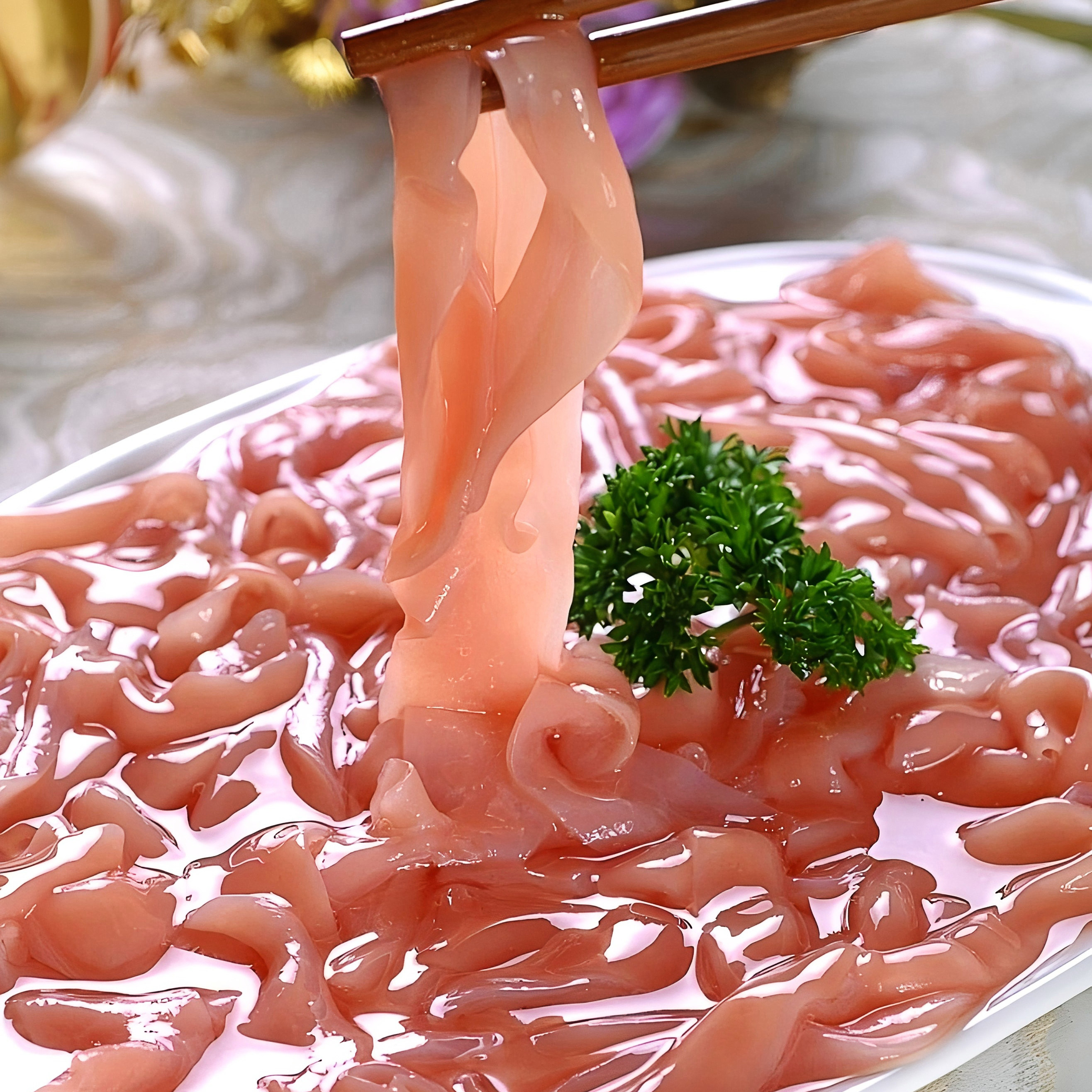 鲜鹅肠1000g四川重庆火锅烧烤食材 水发生鲜冷冻脆嫩食用免洗商用