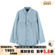 银泰百货 Armani阿玛尼EA 300095 工装 休闲衬衫 男士 小鹰标刺绣长袖
