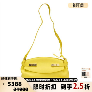 301596 女士牛皮革扣饰开合斜挎包银泰百货 SALVATORE FERRAGAMO