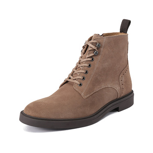 复古系带靴子短靴银泰百货 男士 300095 Boss雨果博斯 Hugo