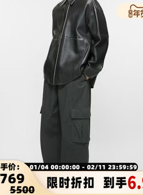 ACNE STUDIOS 潮流都市男士棉质工装长裤银泰百货 301574