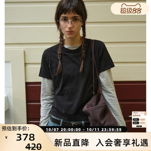 LOWCLASSIC女纯棉T恤