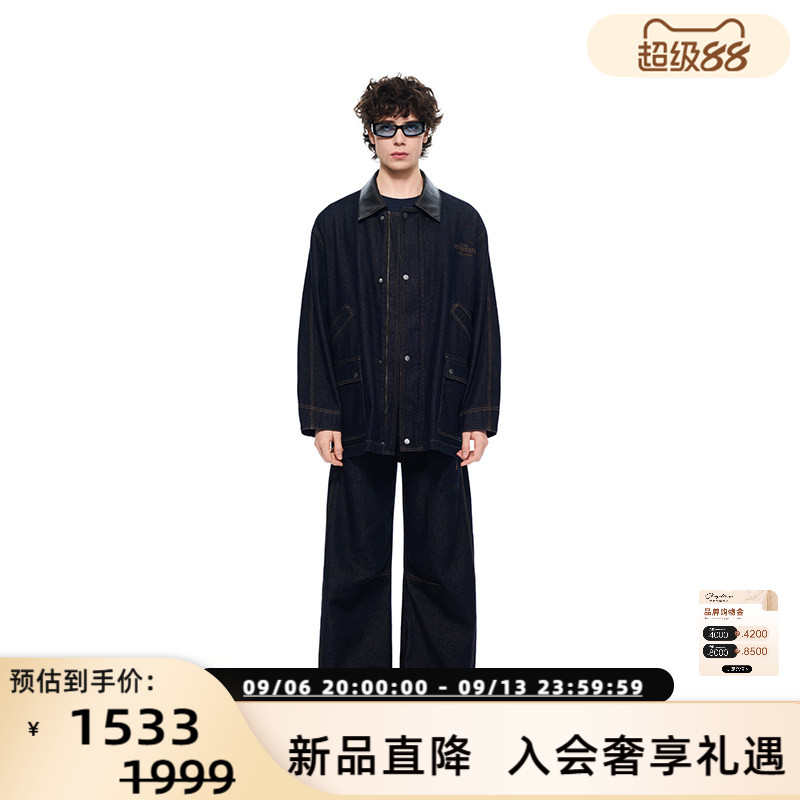 VETEMENTS工装解构做旧外套图片