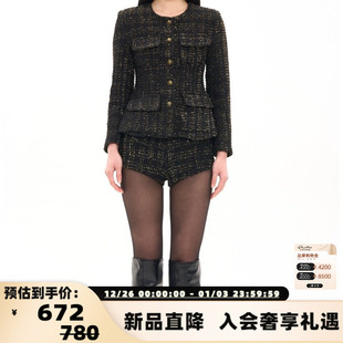 Alien 银泰百货 25秋冬款 花呢短裤 301594 女士Rosemarie时尚 Dear