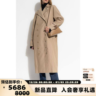 风衣银泰百货 TOTEME 双排扣中长款 经典 301574 春秋女士时尚