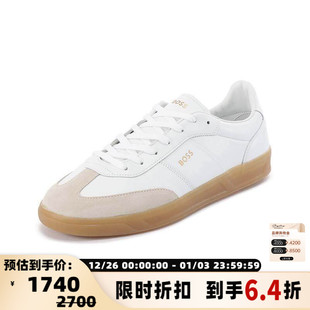 银泰百货精品 Hugo 系带休闲运动德训鞋 男士 300095 Boss雨果博斯