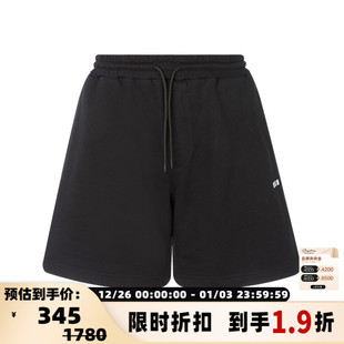 春季 短裤 新款 纯色棉质休闲运动裤 字母小标印花男士 MSGM