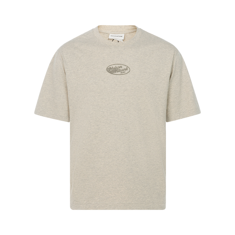 MAISONKITSUNE圆领休闲短袖T恤
