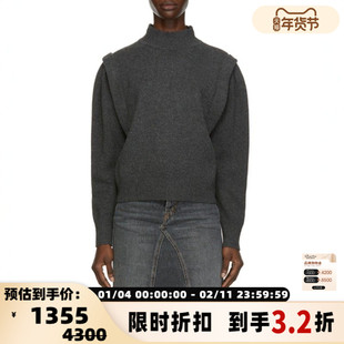 ISABEL MARANT ETOILE 羊毛高圆领女士针织衫毛衣银泰百货 301604