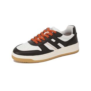 银泰百货 Hogan 复古系带厚底休闲板鞋 时尚 300095 秋冬男士