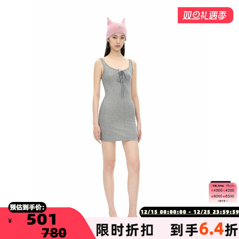 Dear Alien 春夏新款女士Cecil时尚吊带连衣裙银泰百货 301594