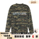 WE11DONE 301574 圆领T恤银泰百货精品 男士 迷彩字母印花长袖
