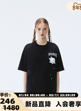 FRAILSTATE（M系列）男女款拍立得四宫格图案T恤 301260